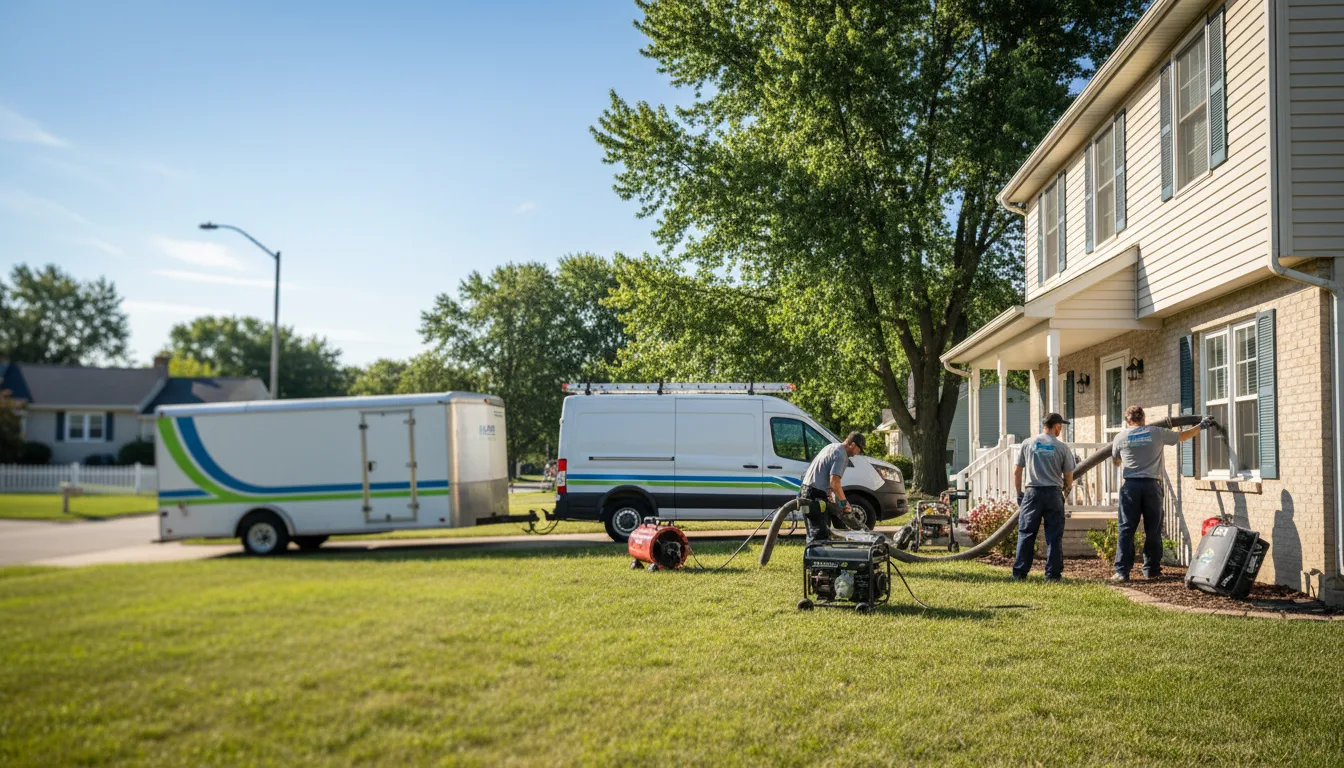 Flooded Basement Restoration And Cleanup With Repair in Buskirk, NY near me